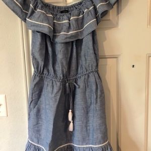J Crew off the Shoulder Summer Dress size Medium